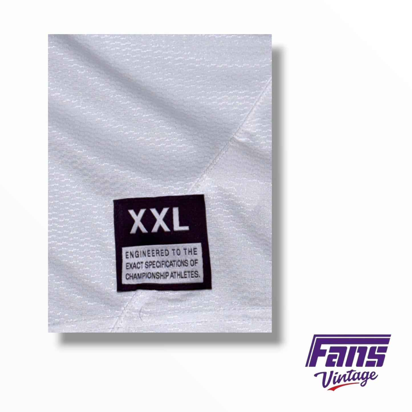 Nike TCU baseball 2024 White Out jersey