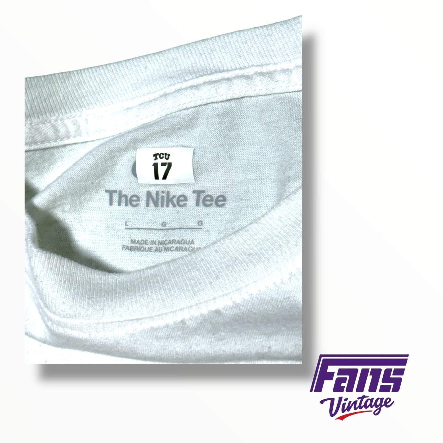 TCU Baseball Nike Team Issued Throwback Horned Frogs 3.0 Club T-Shirt