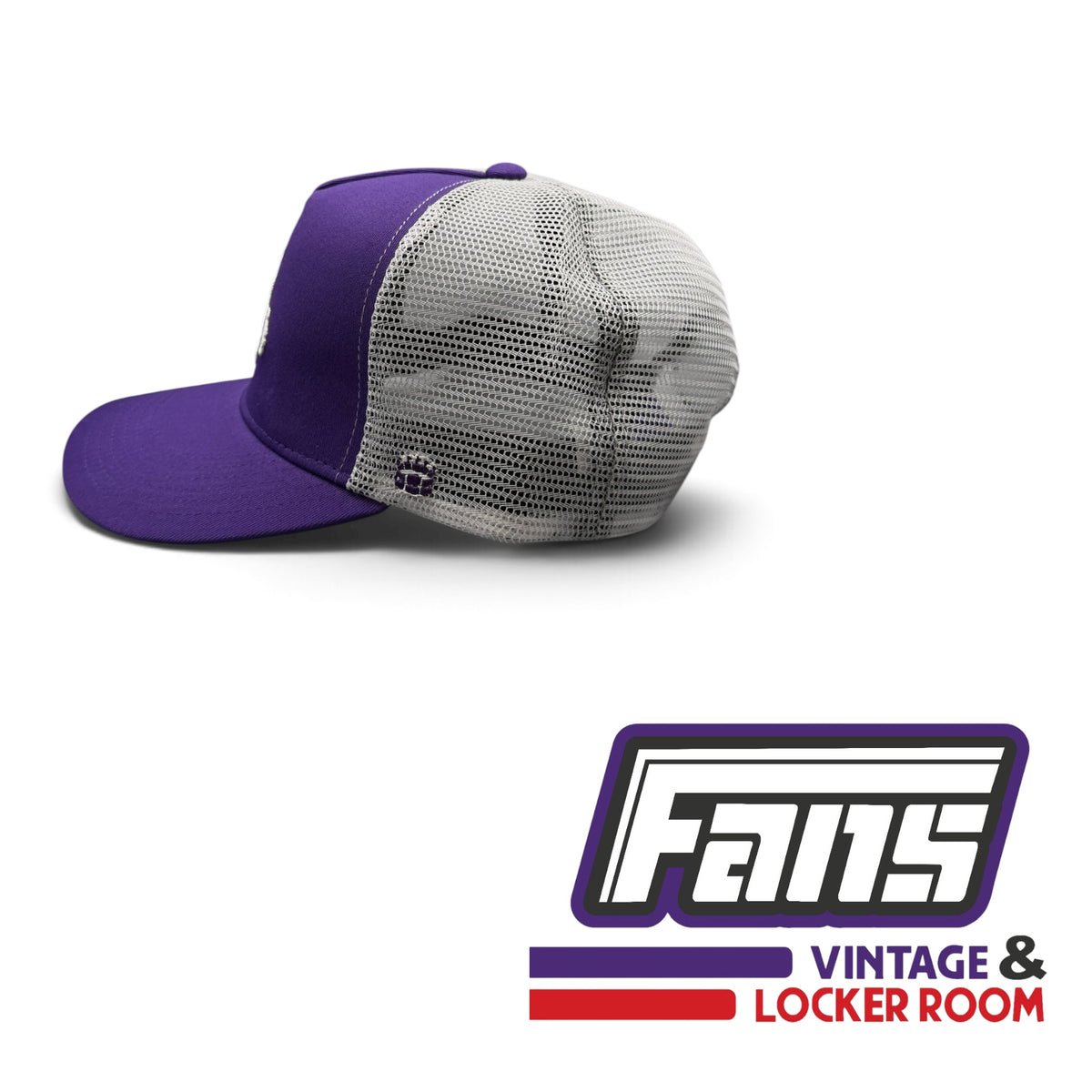 TCU Football Vintage Throwback Running Frog Logo Trucker Hat
