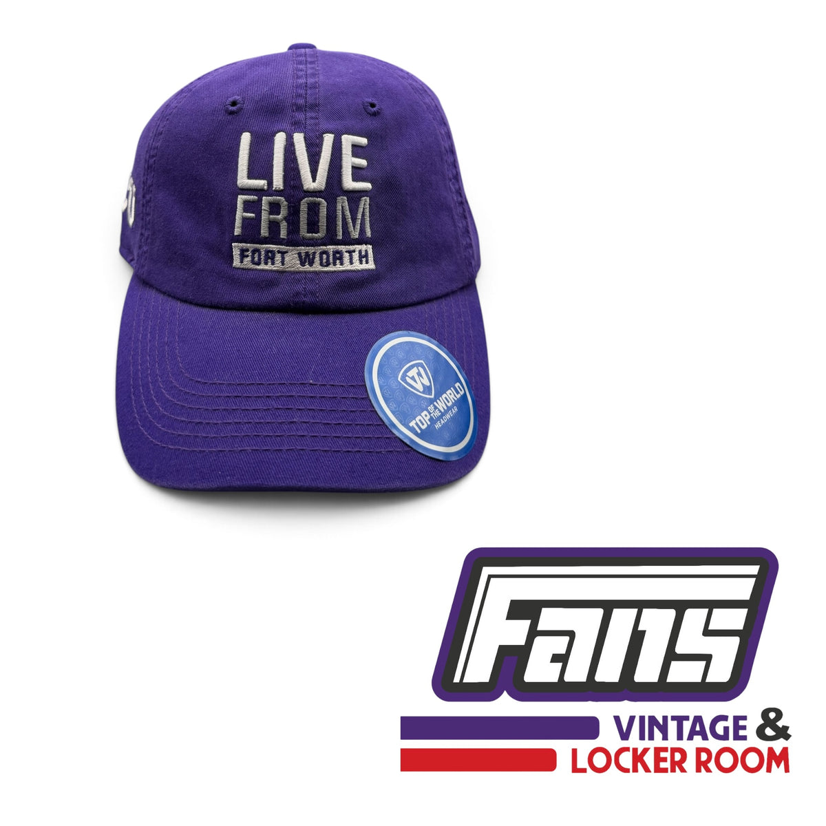 RARE TCU ESPN College Game Day 2017 ‘Live From Fort Worth’ Embroidered Hat
