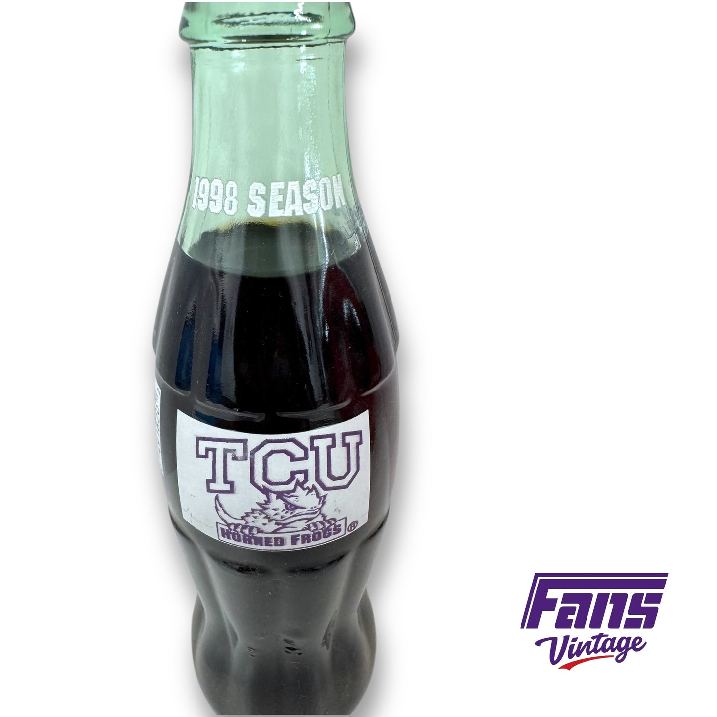 WOW! TCU Football 1998 Season Commemorative Coca-Cola 6 Pack - New & Intact Set from former AD!