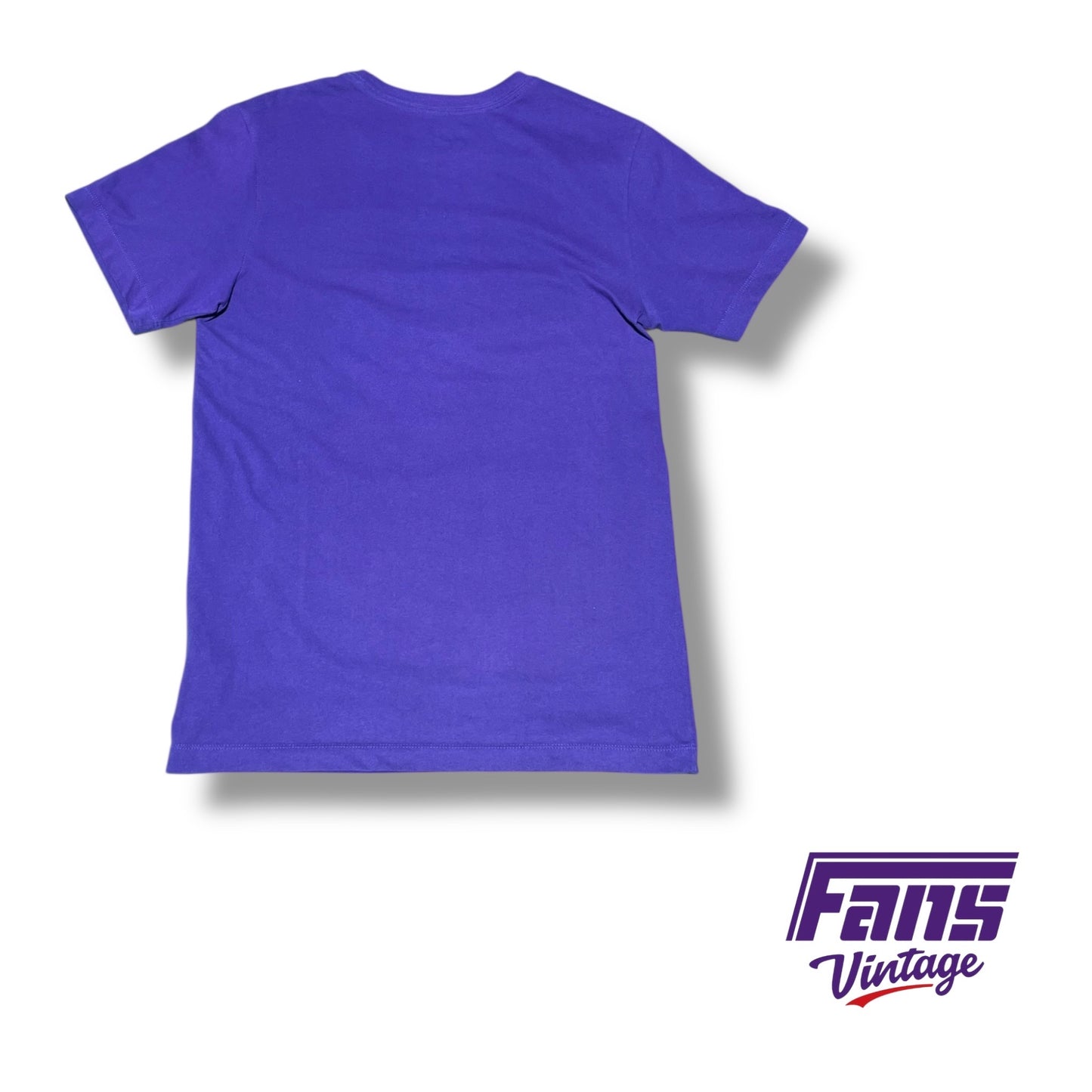 TCU Nike Team Issued “Fear The Frog” purple T-Shirt