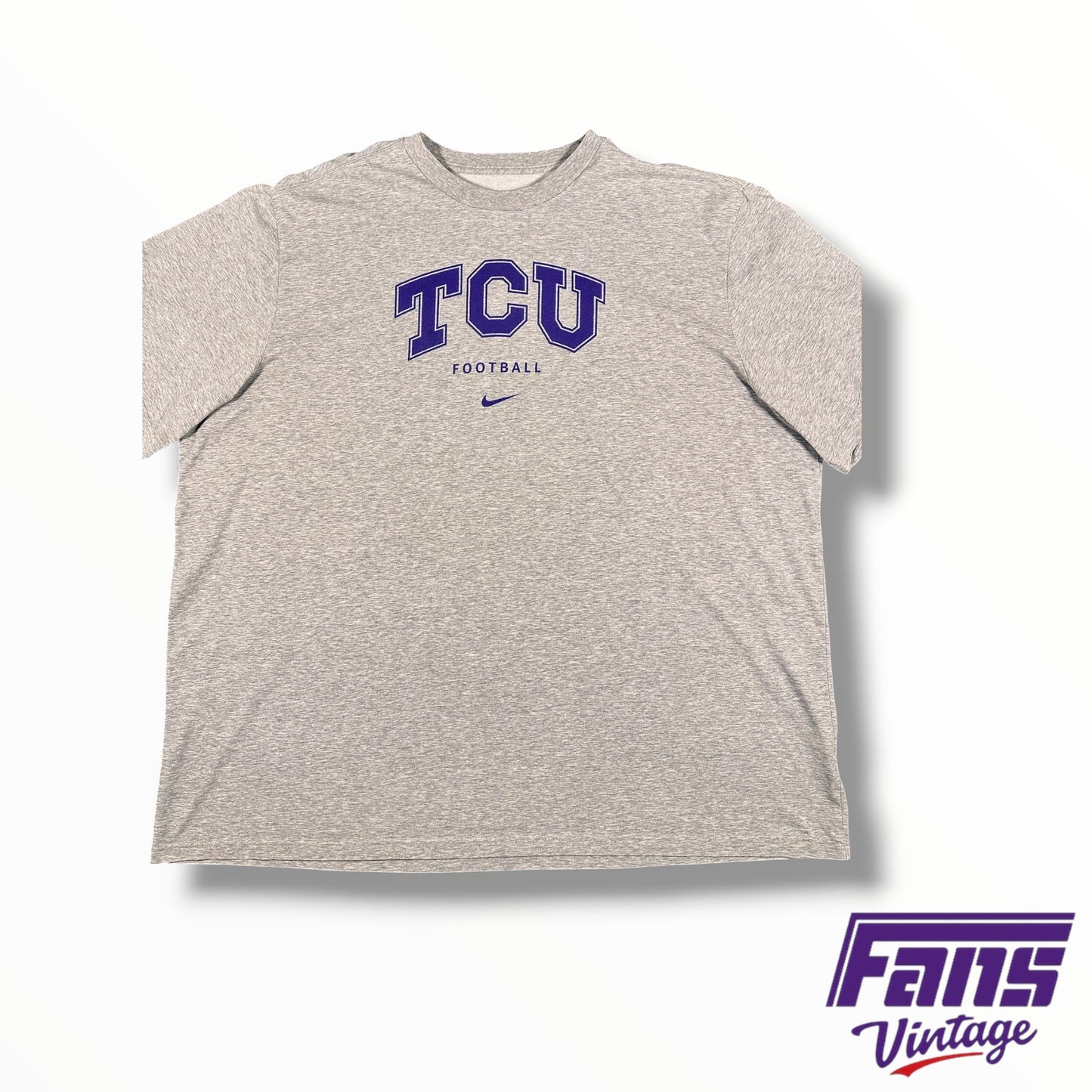 TCU Football Nike Tee - Super Breathable and Soft!