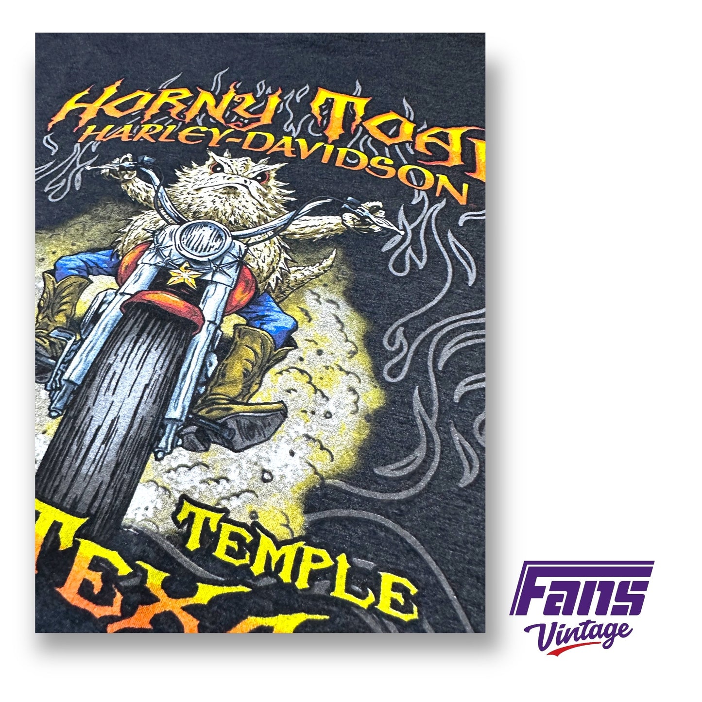 Horny Toad Harley Davidson double sided Graphic Tee