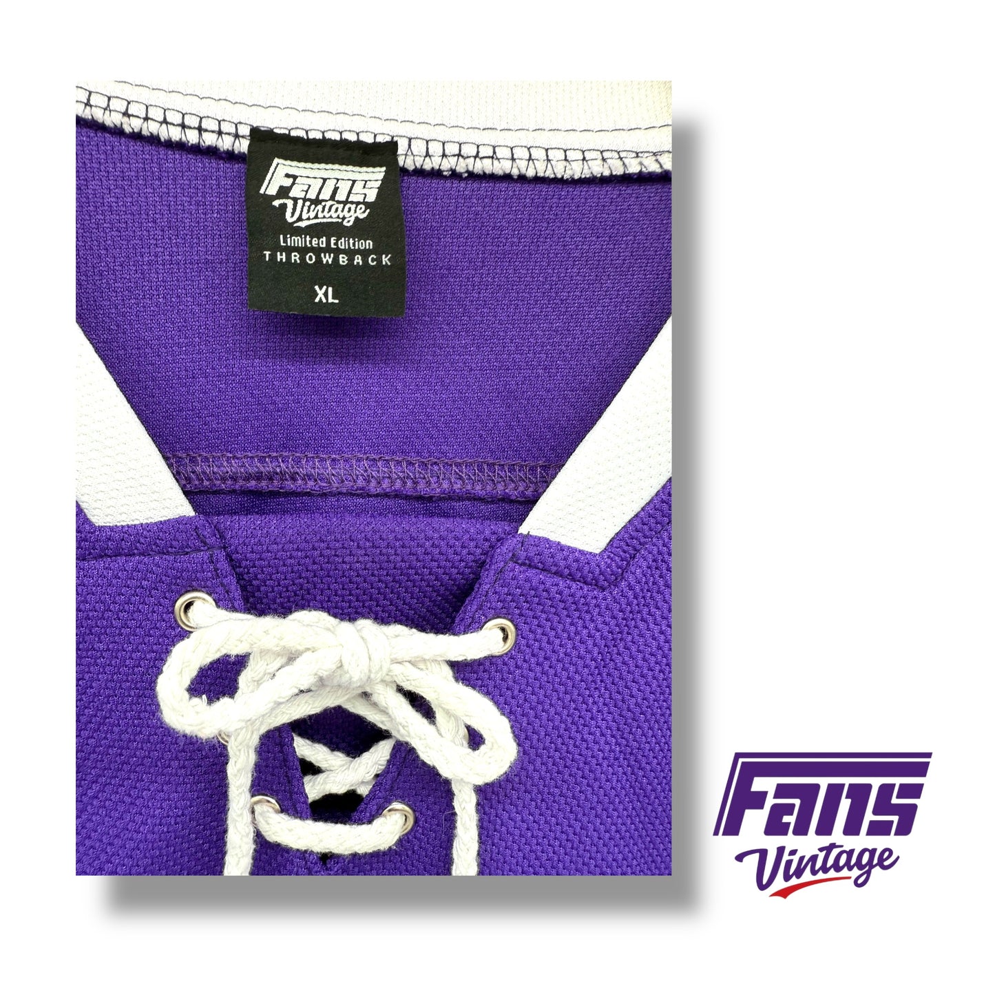 Fans Vintage TCU Hockey Sweater - Officially Licensed 2014 Replica Jersey