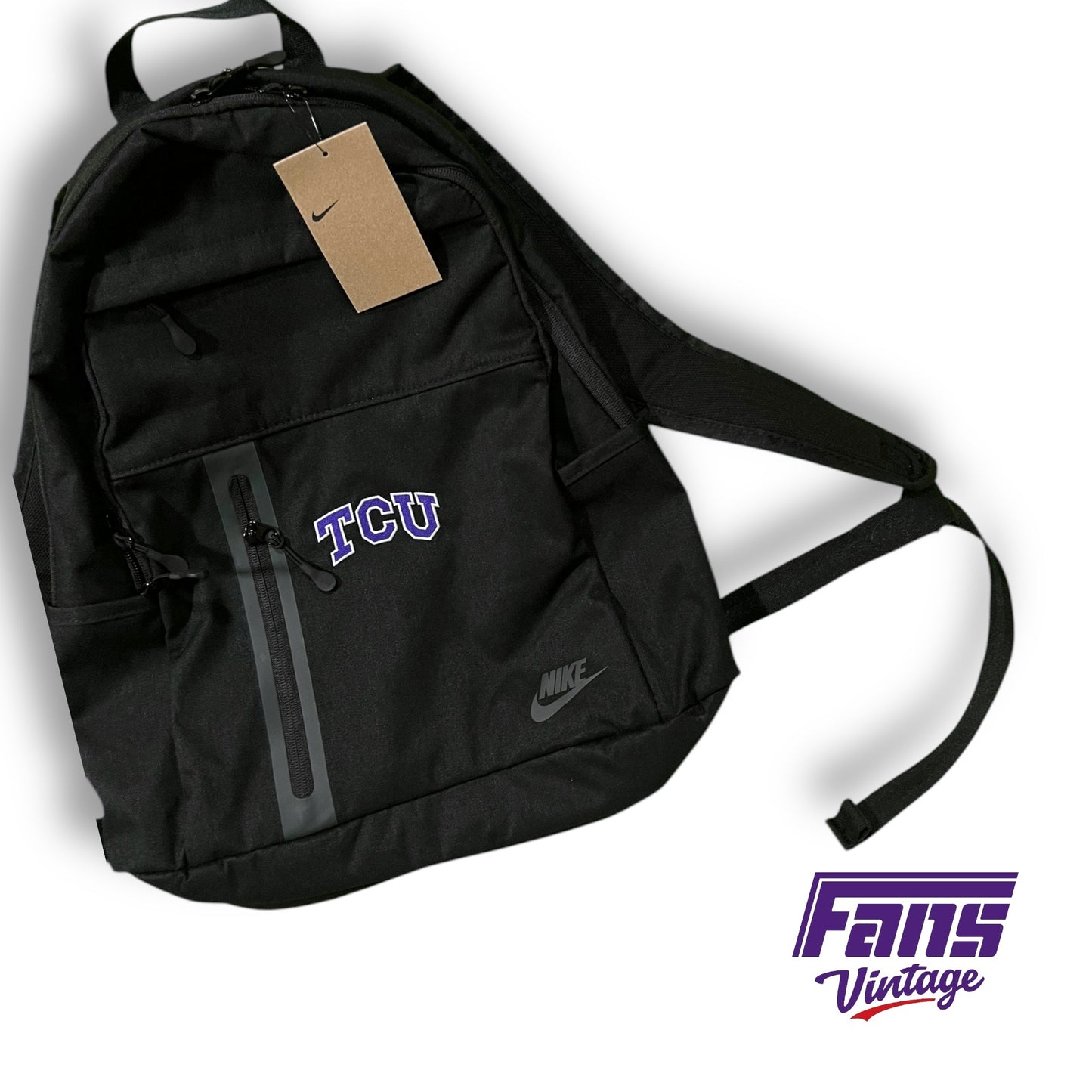 TCU Team Issue Nike Sportswear Blackout Backpack - Original Tags