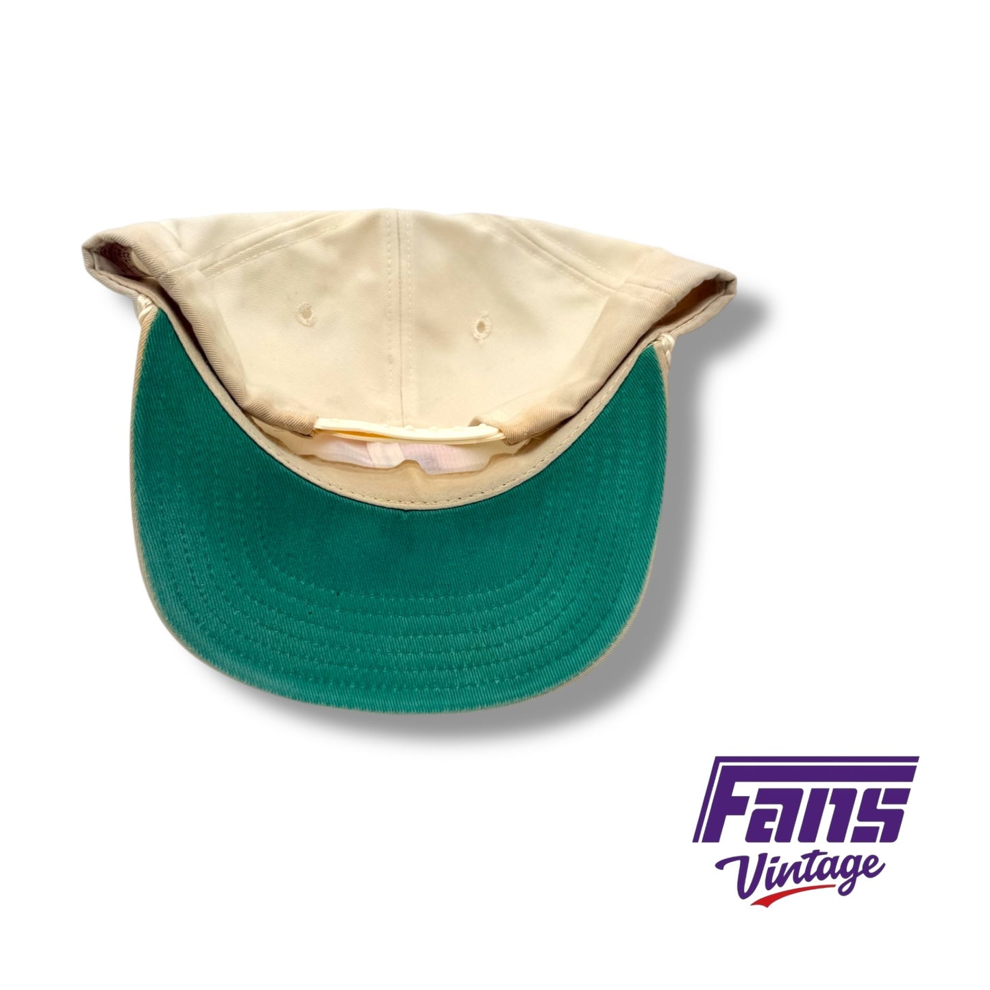Vintage TCU Block T Logo Party Beater Snap Back Rope Hat