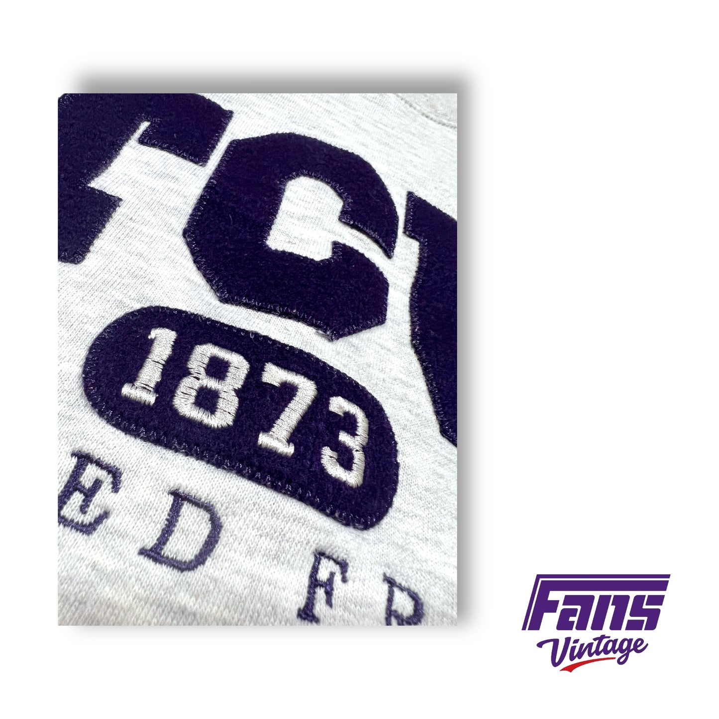 Vintage Throwback TCU Crewneck Sweater - Super Soft!