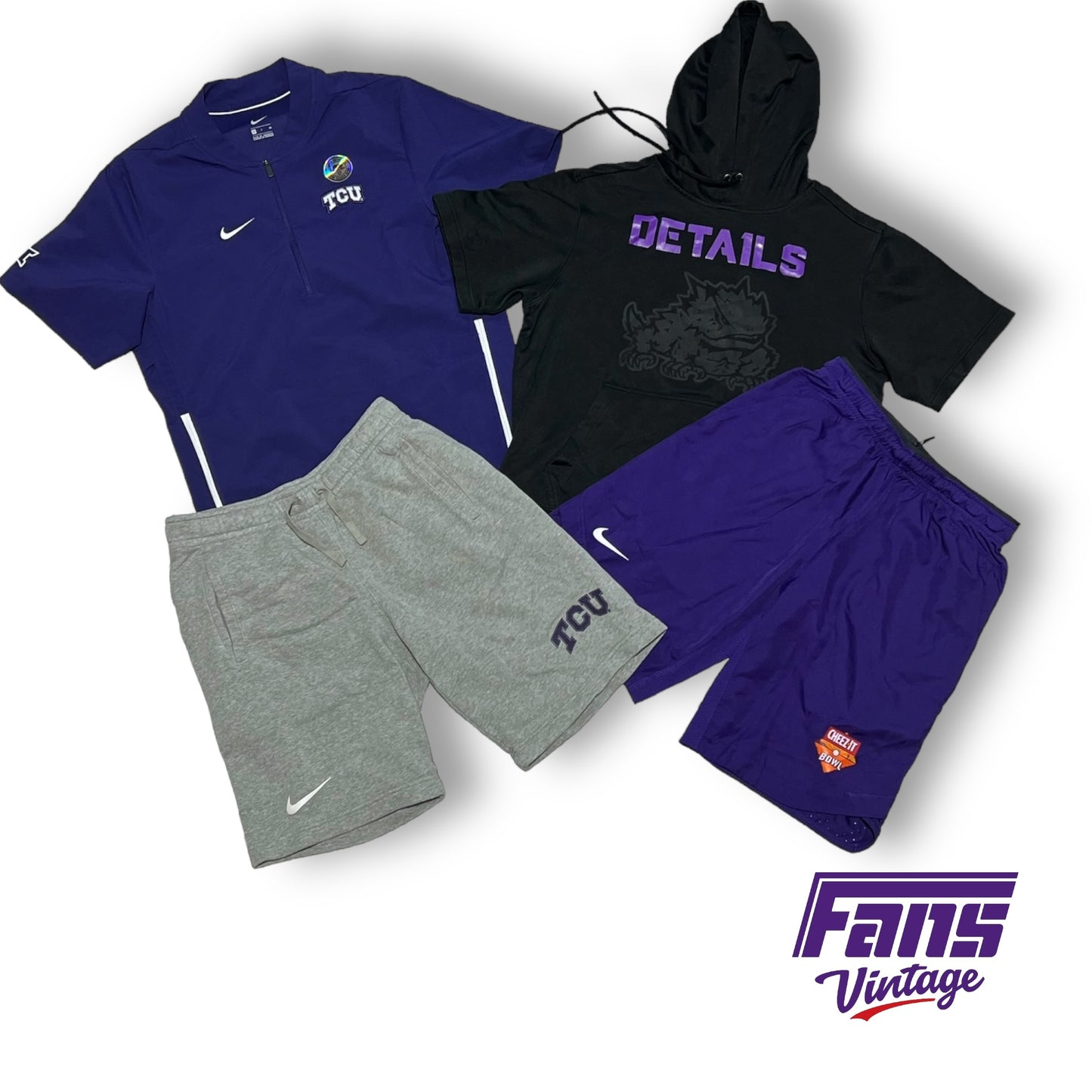 TCU Football “Nike Christmas” Team Exclusive Bundle - Size Adult Small