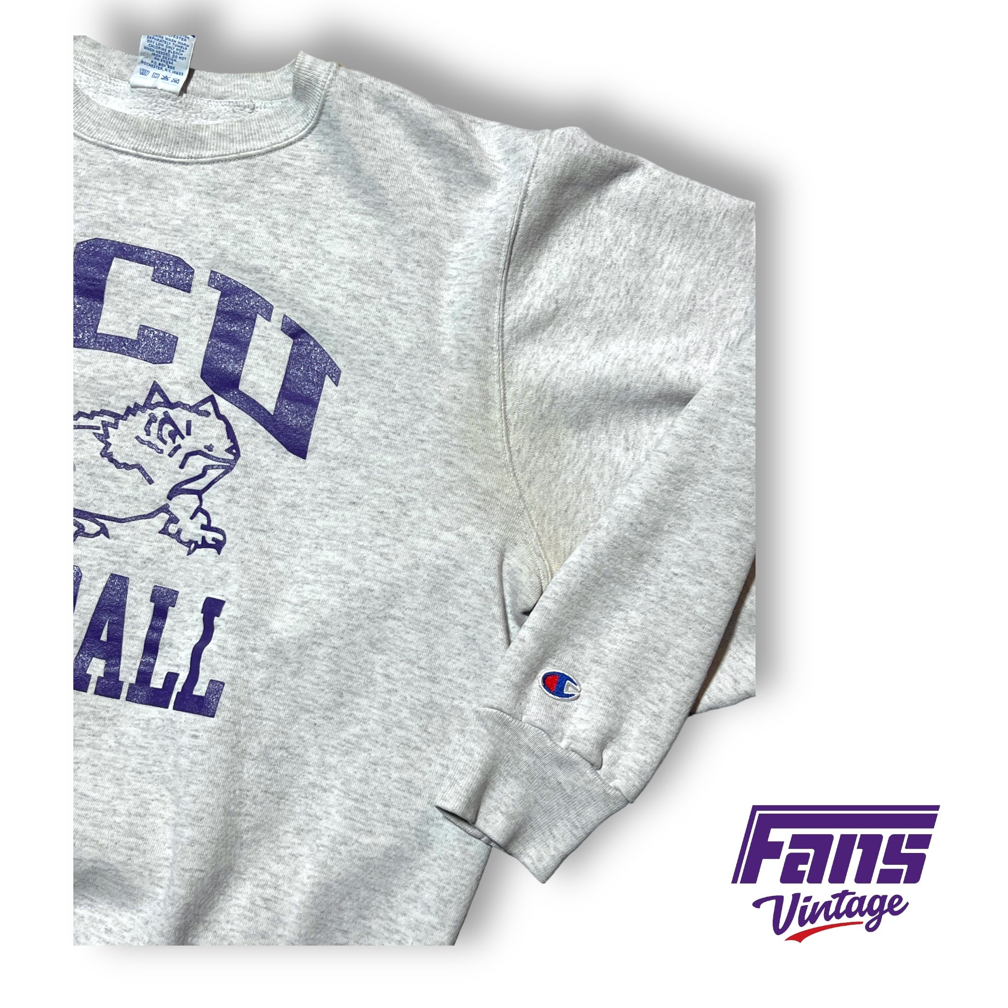 Tcu champion sales sweatshirt