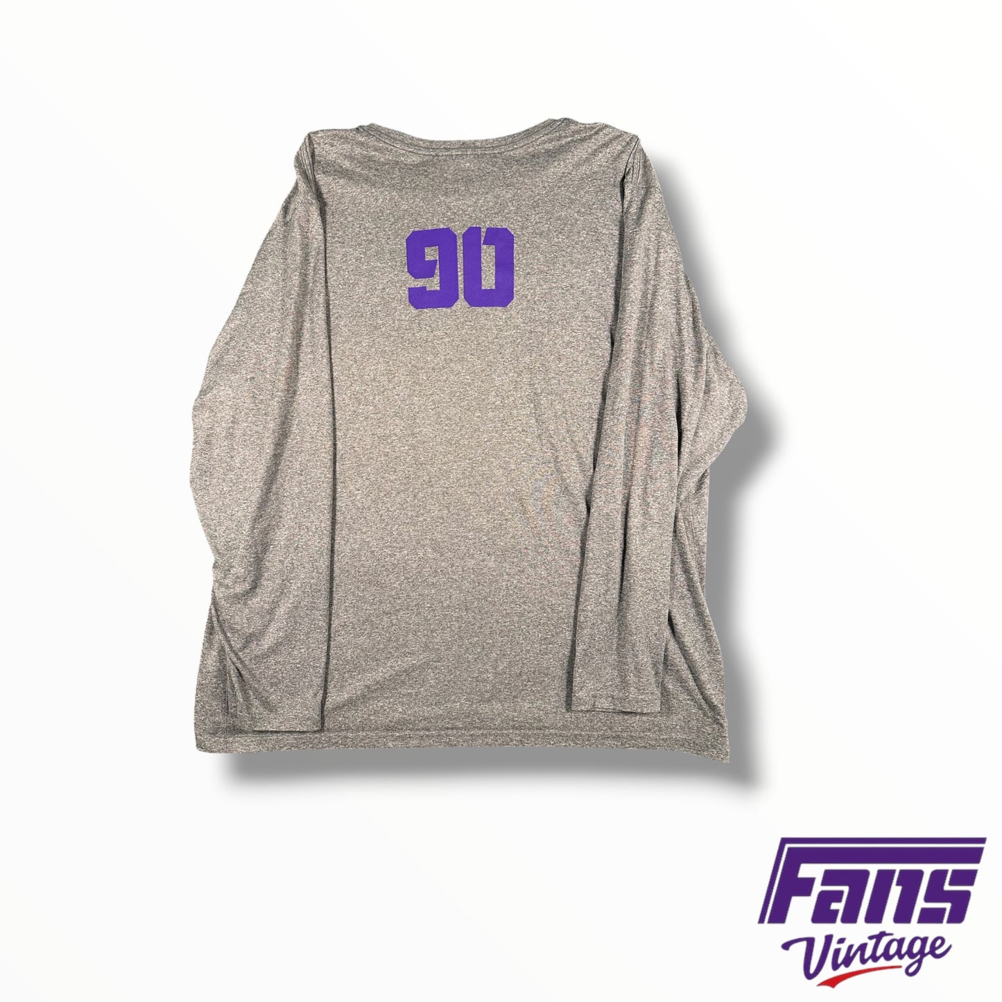TCU Team Issued Nike “Frogs By 90” Long Sleeve Training Shirt