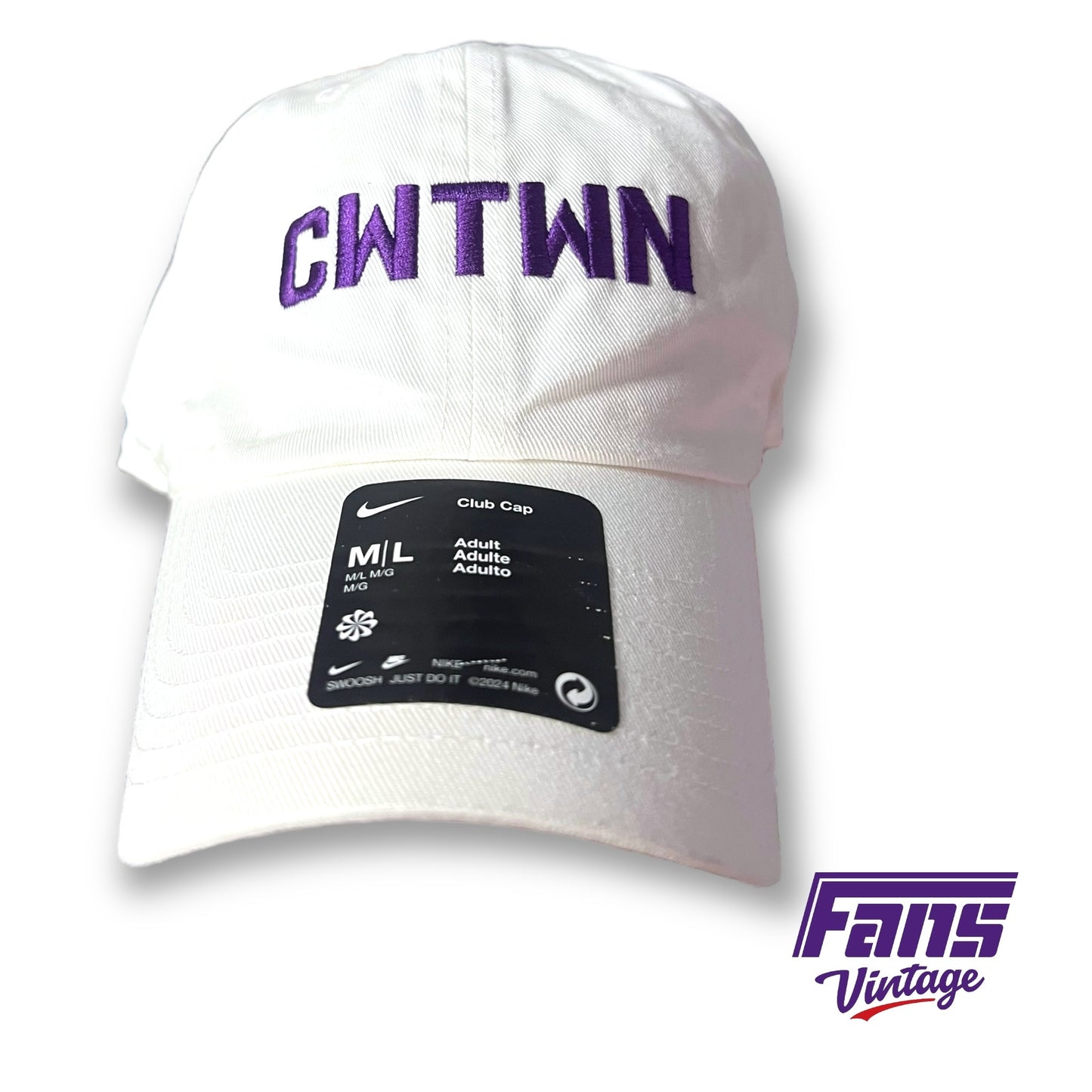 TCU Football "CWTWN" Strap Back Nike Hat