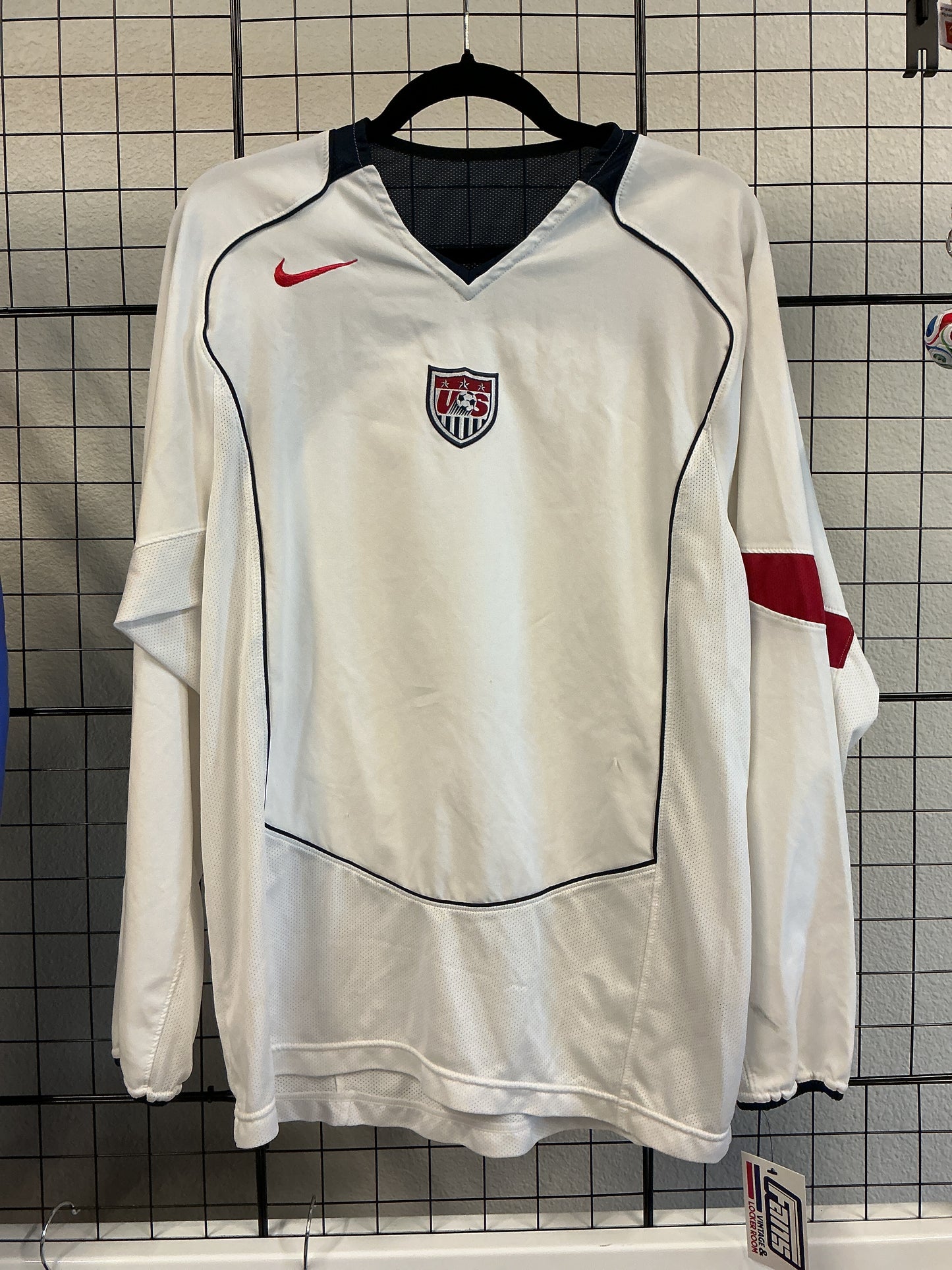 Y2K Vintage World Cup USMNT Long Sleeve Jersey