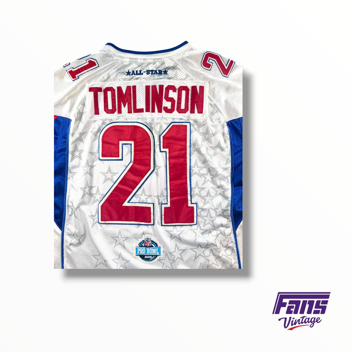 Vintage LaDainian Tomlinson “LT” 2008 NFL Pro Bowl Jersey - Fully Stitched Edition