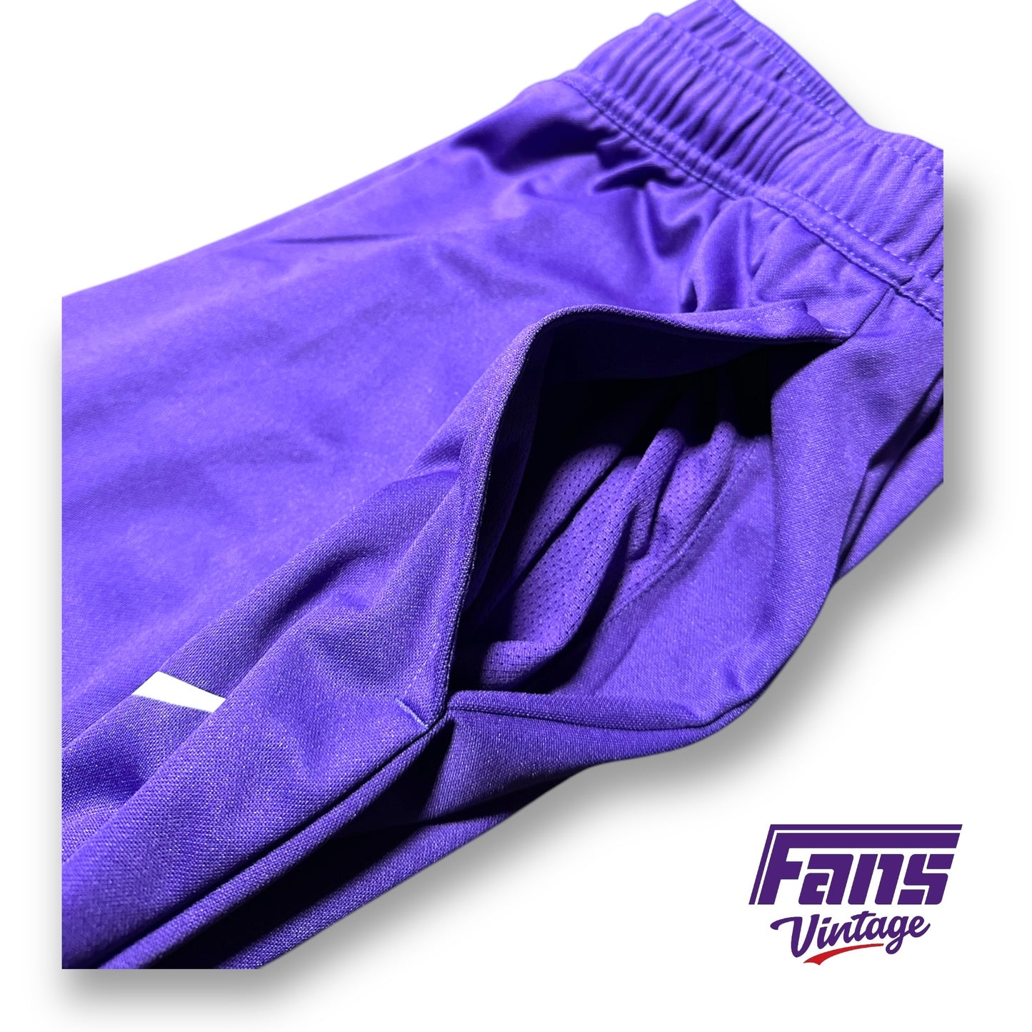 TCU Basketball Team Issue Nike Dri-Fit Lightweight Training and Travel Pants