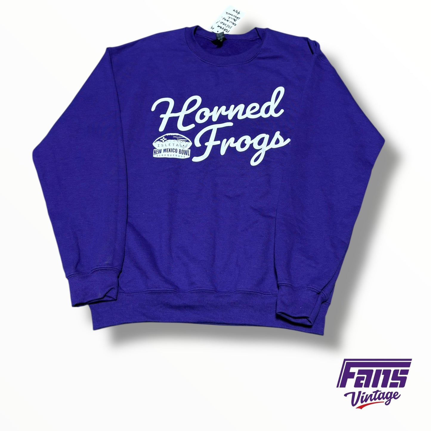 TCU New Mexico Bowl Player Issued Crewneck Sweatshirt
