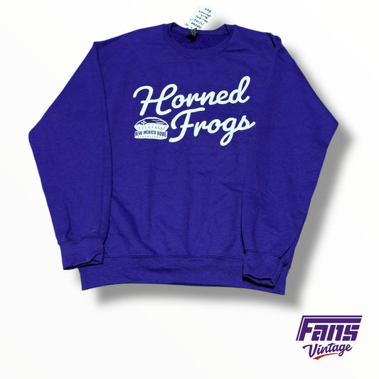 TCU New Mexico Bowl Player Issued Crewneck Sweatshirt