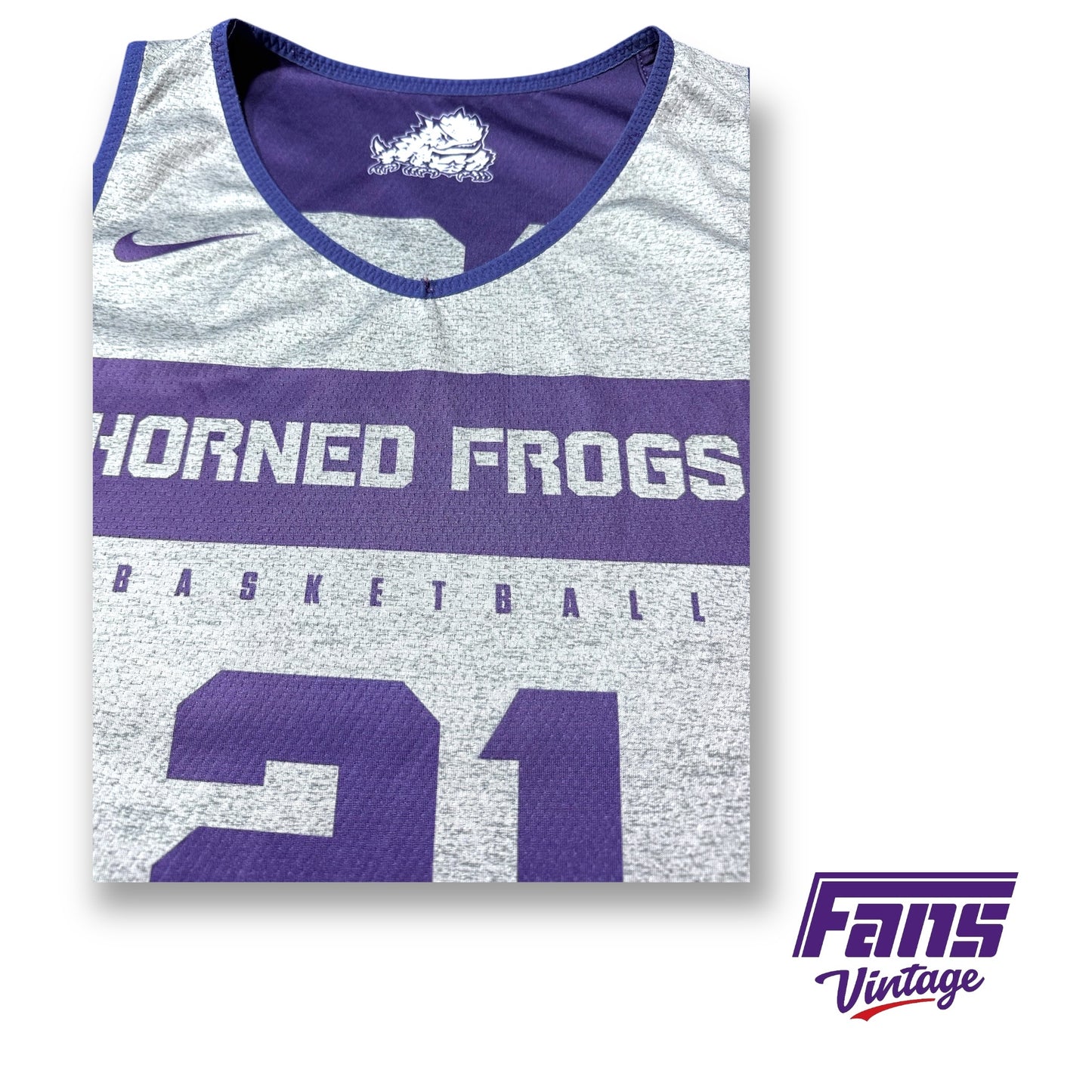 Team Issue Nike TCU Women's Basketball Practice Jersey