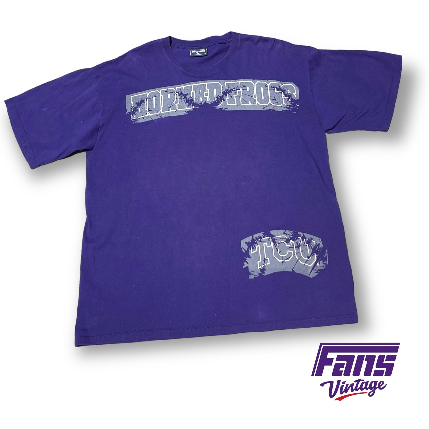 Y2K Vintage TCU Horned Frogs Tee