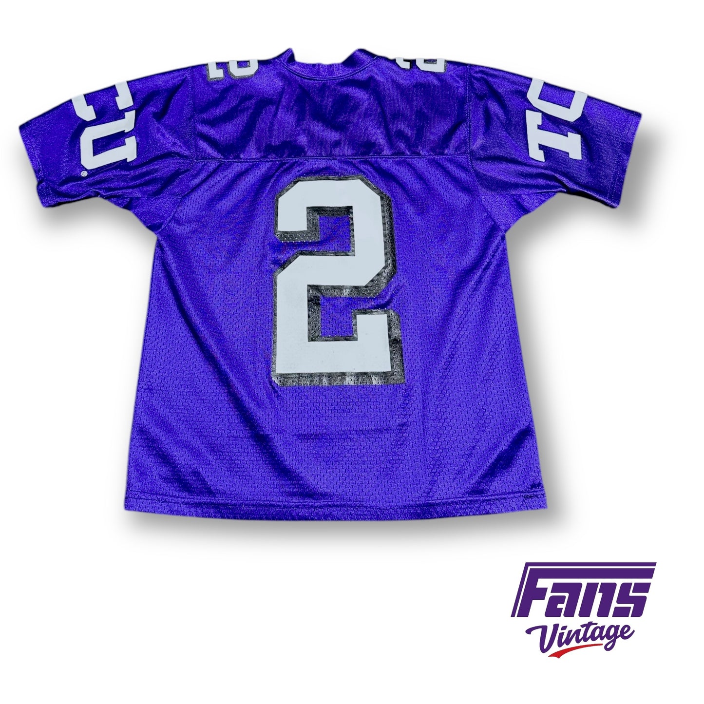 90's Vintage TCU Football Youth Jersey - Perfect Condition