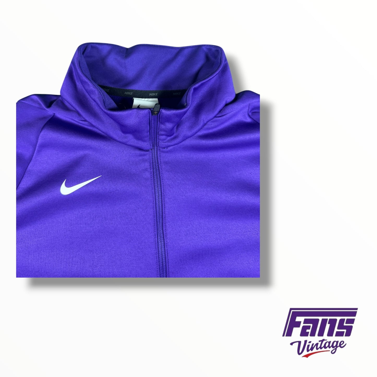Purple Nike Running Quarter-Zip