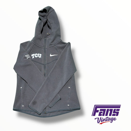 TCU Nike Team Issued Premium Women’s Full Zip Tech Jacket