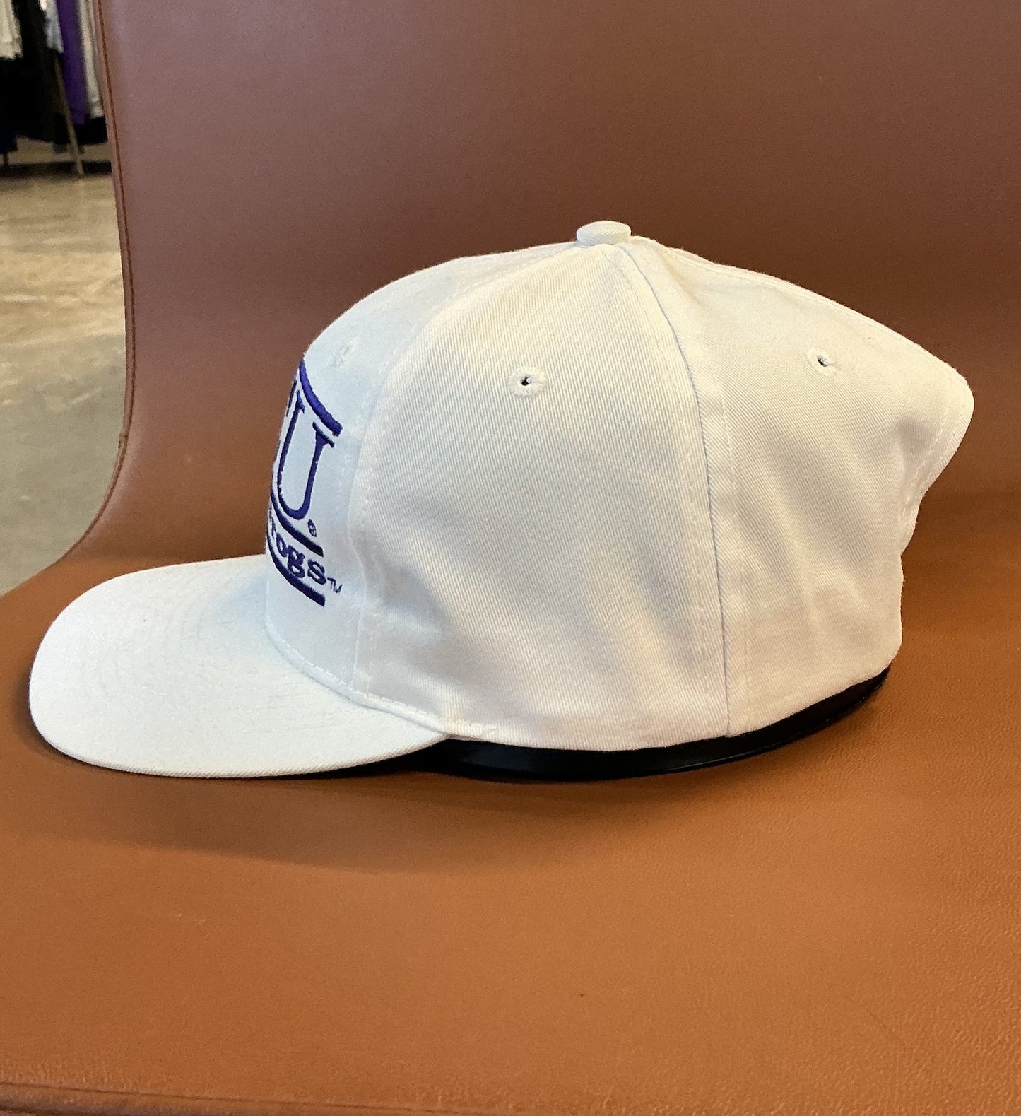 TCU vintage ‘The Game’ Early Edition Split Bar logo snap back hat