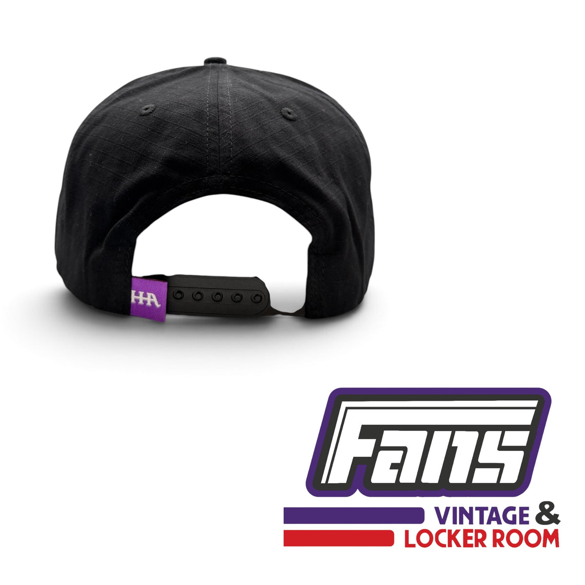 TCU Blackout Script ‘Horned Frogs’ Puff Embroidery SnapBack Hat