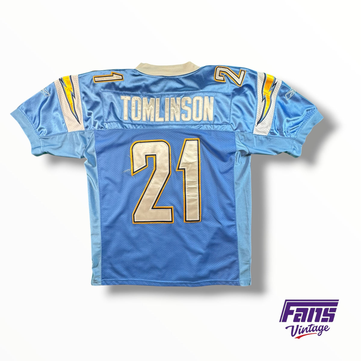 Vintage LaDainian Tomlinson “LT” Powder Blue Chargers NFL Jersey - Fully stitched Premium Edition