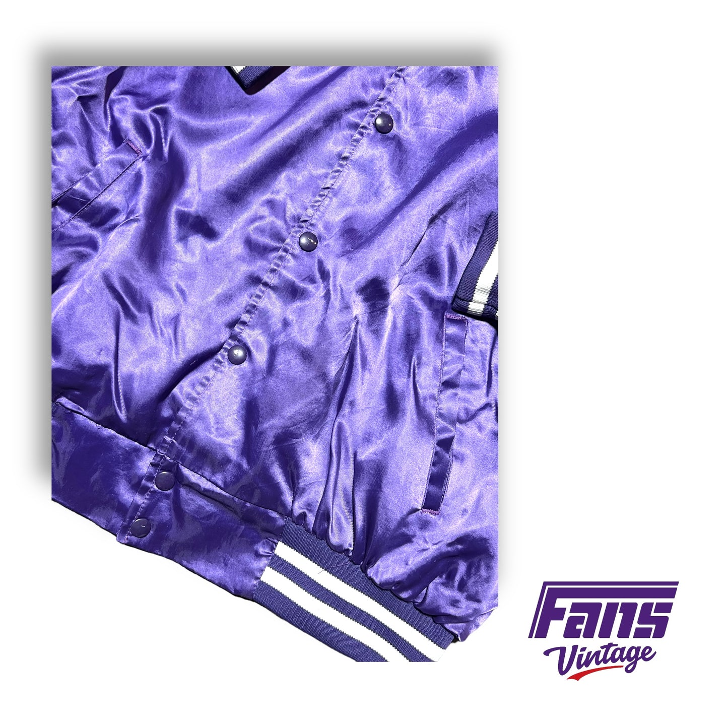 Vintage Purple Satin Bomber Jacket - Ready to customize!