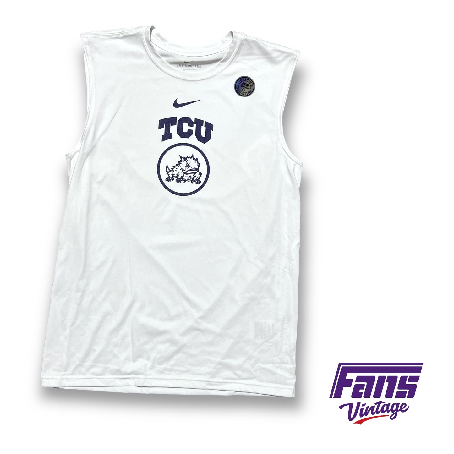 TCU Basketball Team Issued Nike Training Tees & Premium Shooting Muscle Tanks - 3 color options!