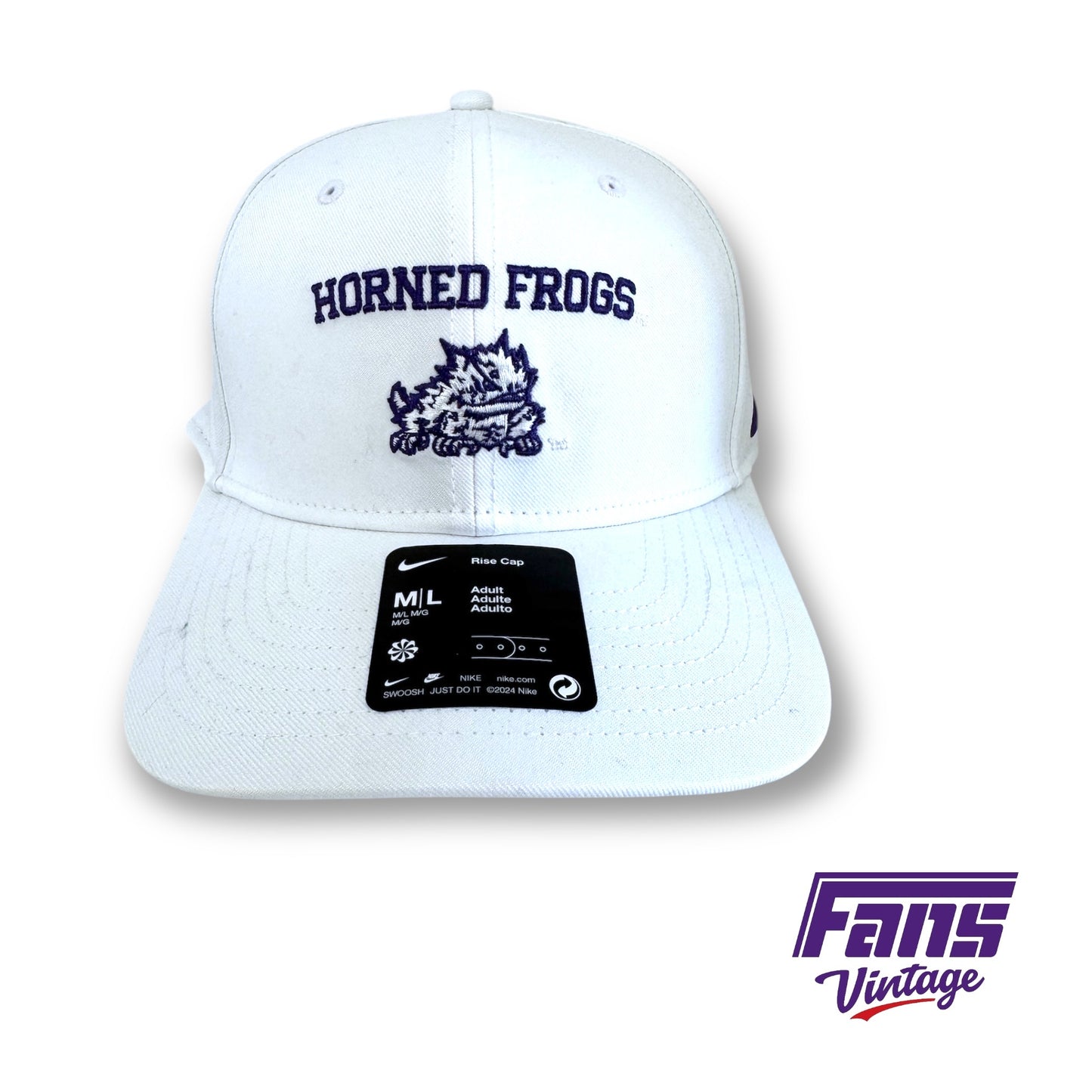 TCU Team Issue Nike Horned Frogs Sideline Hat - New with tags!