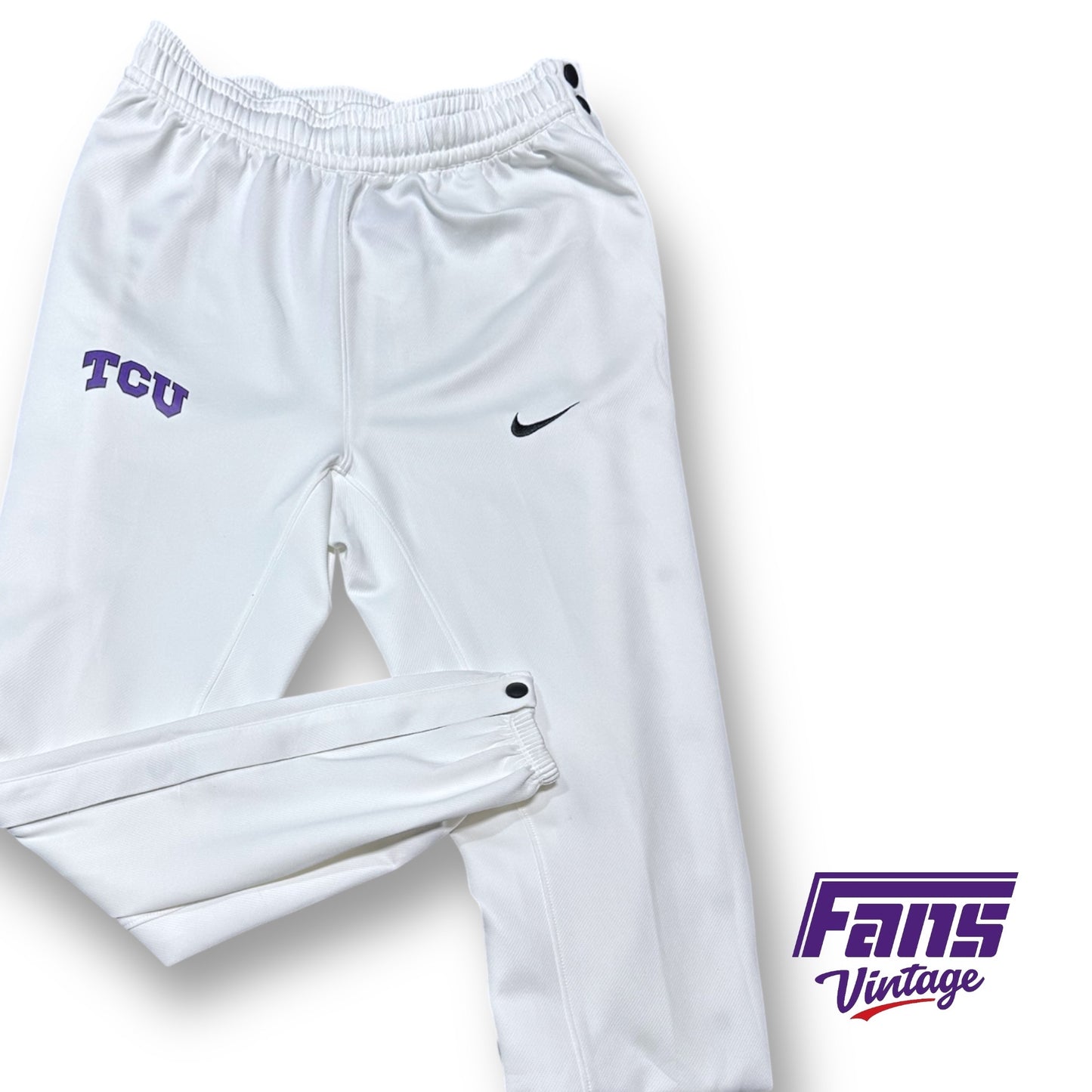 TCU Basketball Player Issue Nike Sideline Breakaway Pants