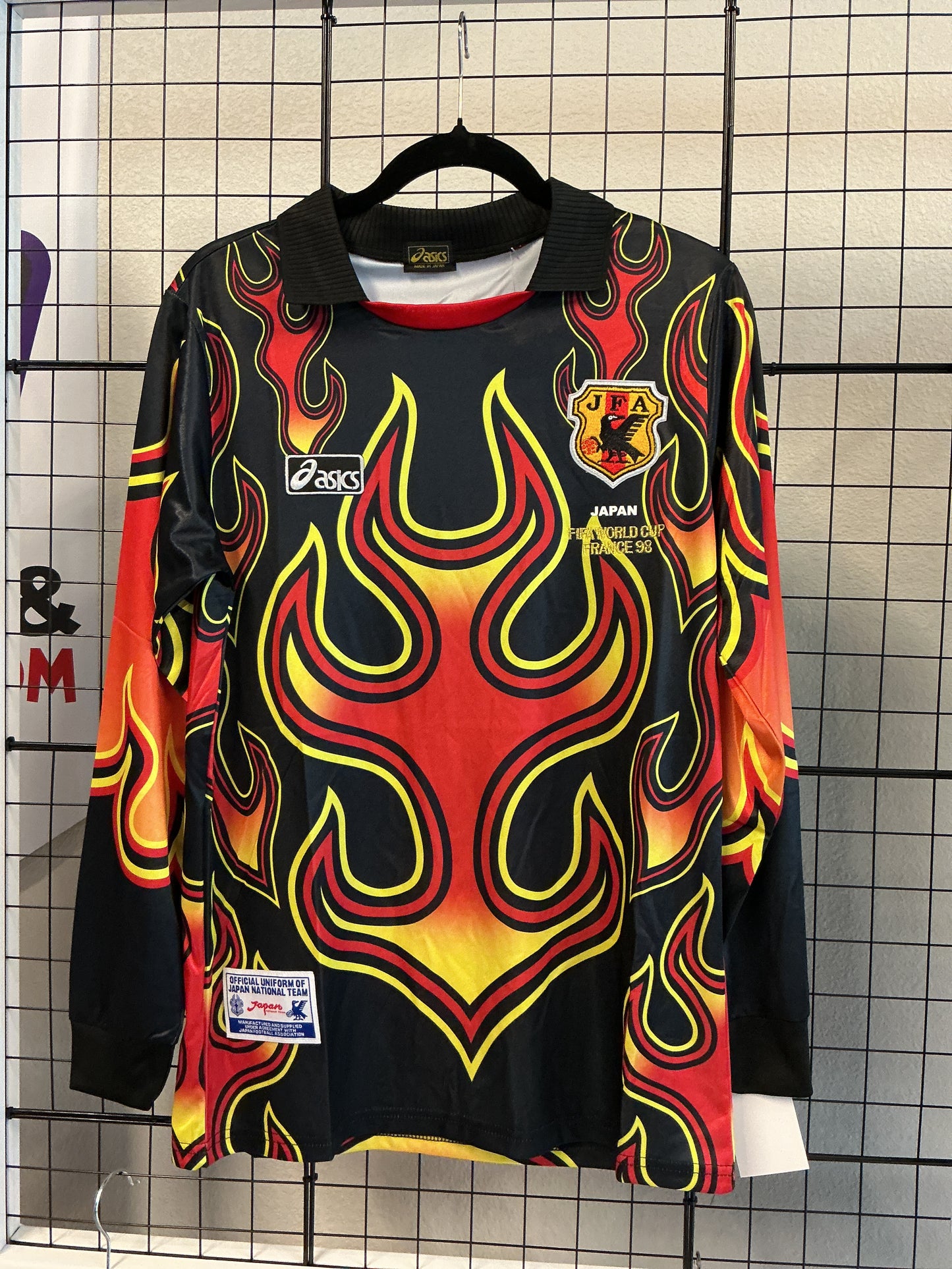 Vintage Throwback 98 Japan World Cup Keeper Jersey