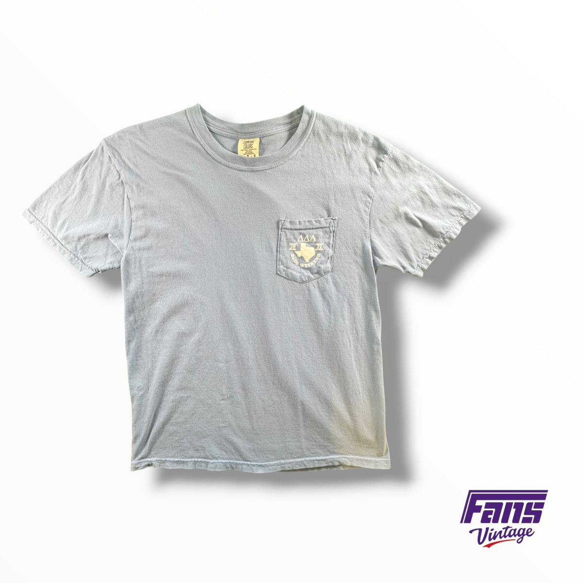 TCU TRI DELTA Dad’s Weekend 2022 Light Blue Tee