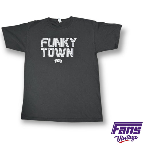 TCU Football Blackout Game “Funky Town” Tee - Player Issued