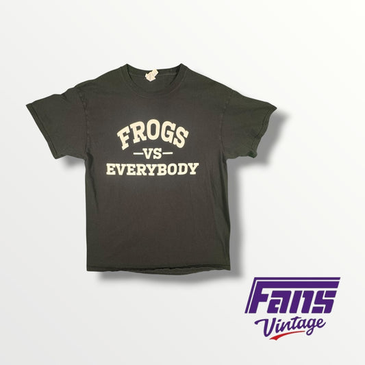 TCU Black “Frogs vs Everybody” T-Shirt