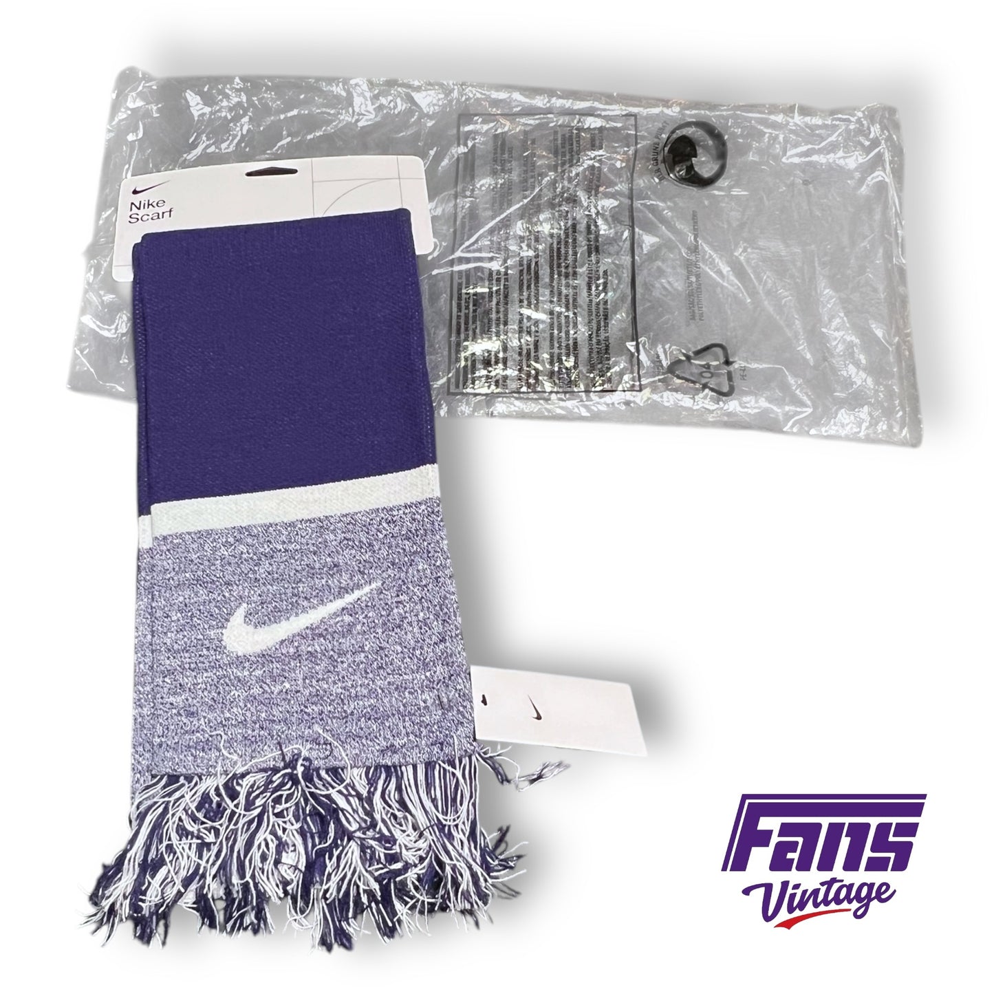 TCU Team Issue Custom Woven Nike Scarf