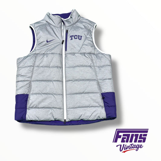 TCU Team Issued Post Season Nike ‘Victory’ Puffer Vest