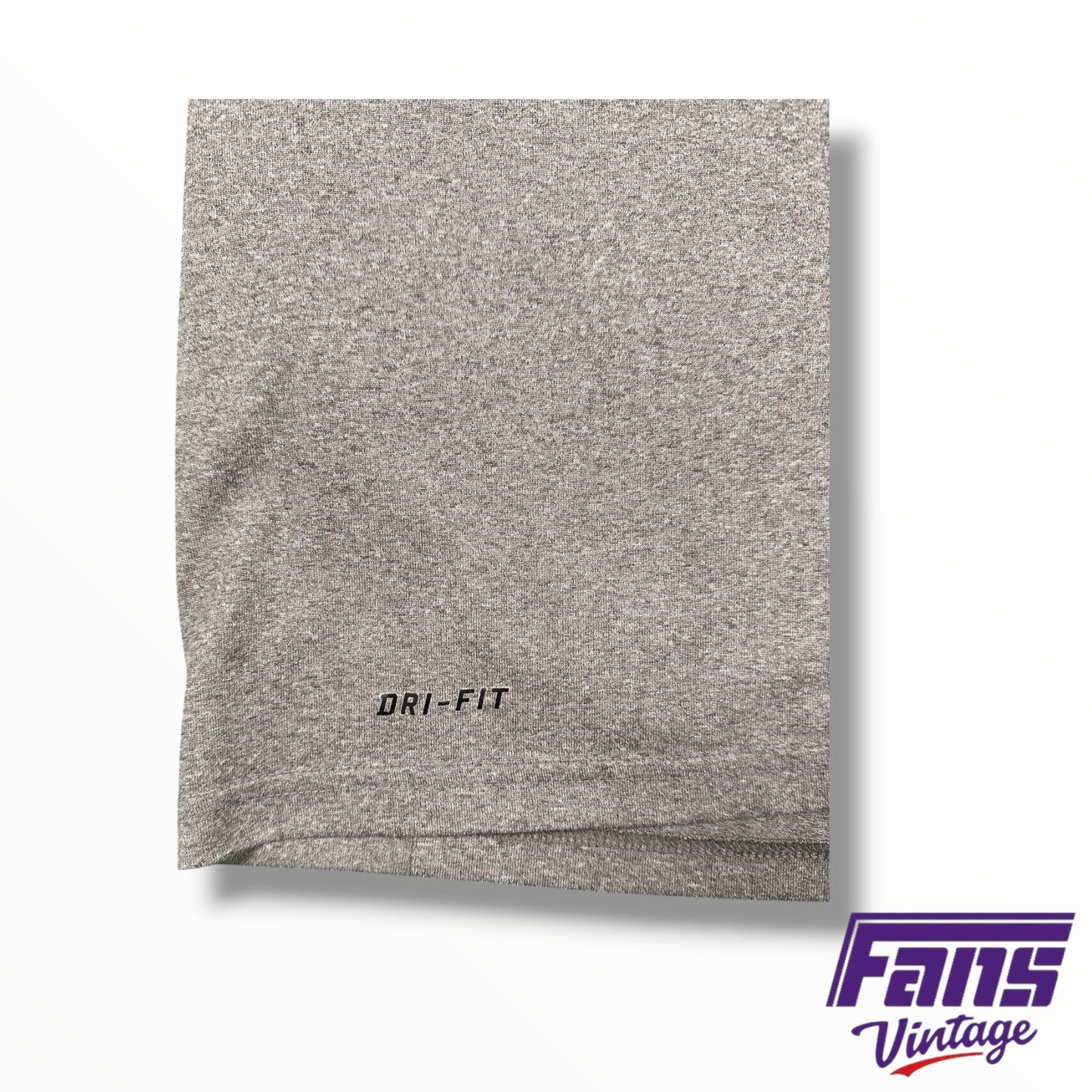 TCU Football Team Issued Nike Dri-Fit Gray Training Tee