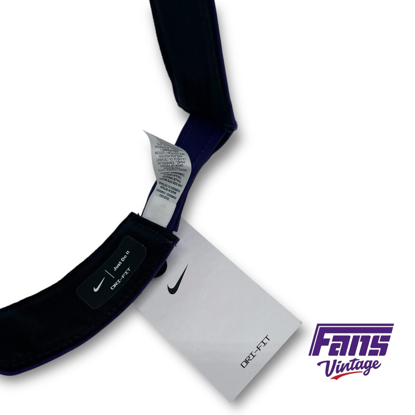 TCU Football Team Issue Coach's Sideline Visor - New!