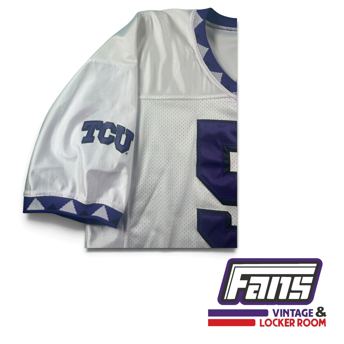 TCU Vintage LaDainian Tomlinson Fully Stitched ProLine Jersey #5 LT with OG Spike Collar