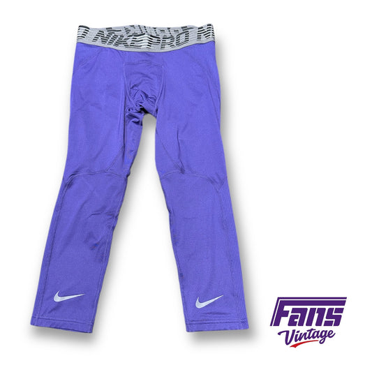 TCU Baseball Team Issue Nike Pro Tights - New