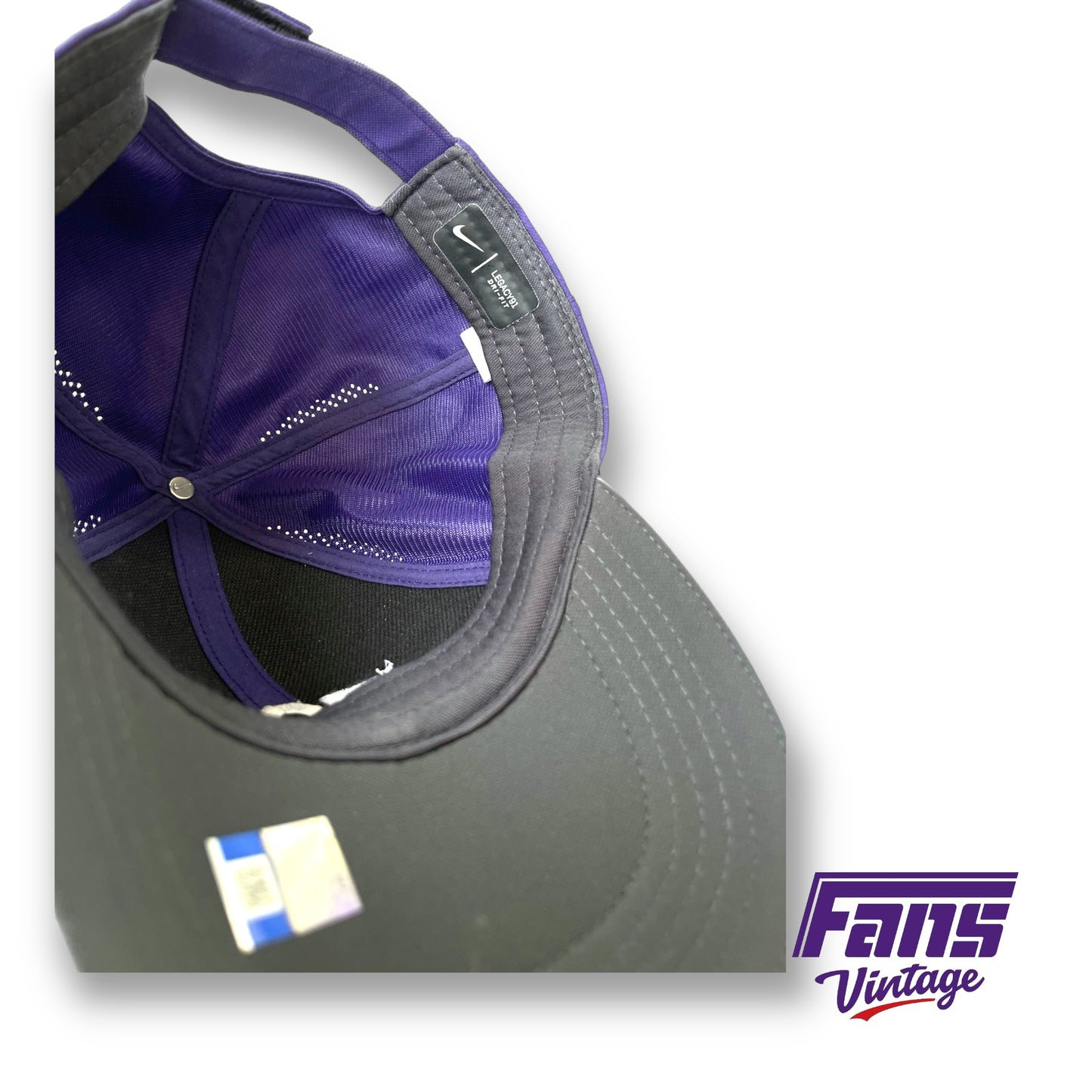 TCU Team Issue Coach’s Strapback Nike Drifit Hat