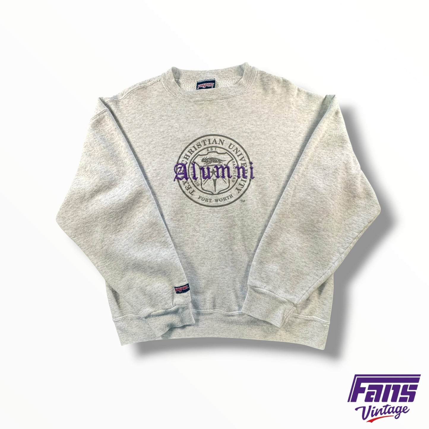 Vintage TCU Alumni School Seal Crewneck