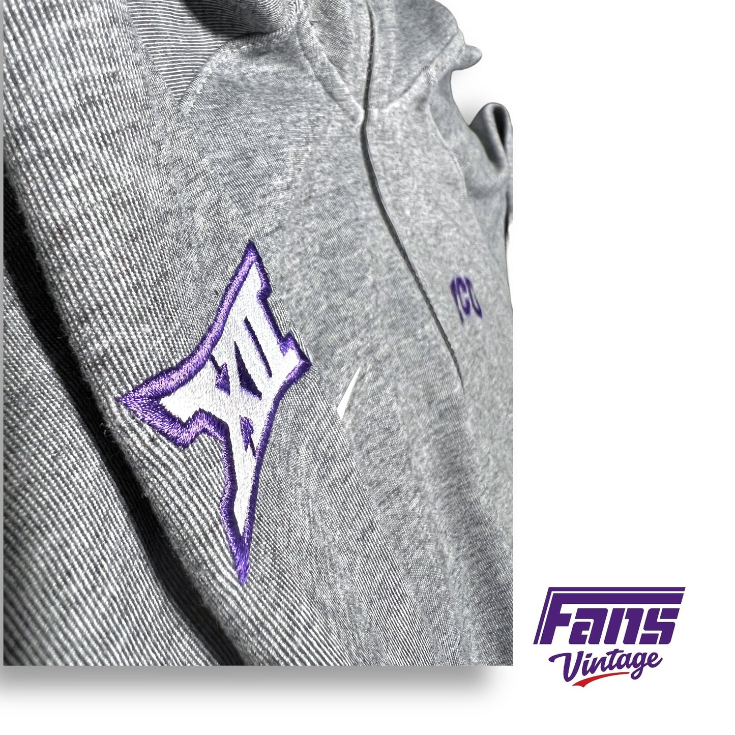 TCU Basketball Team Exclusive Nike “Showtime” Full Zip Jacket with Hood