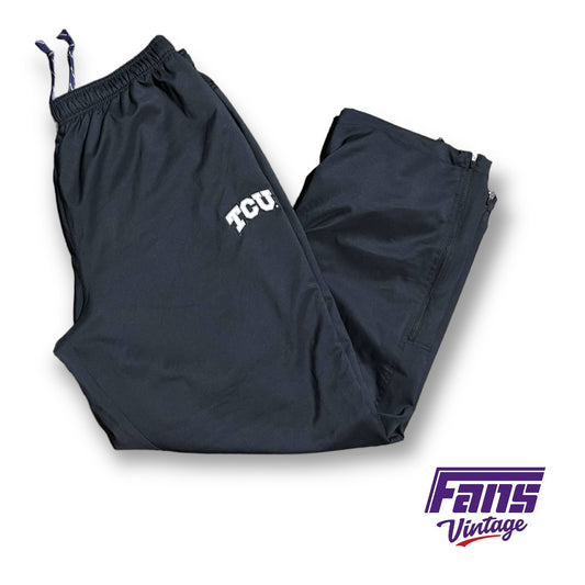 TCU Football Team Issue Nike Premium Training Pants with adjustable zip cuffs
