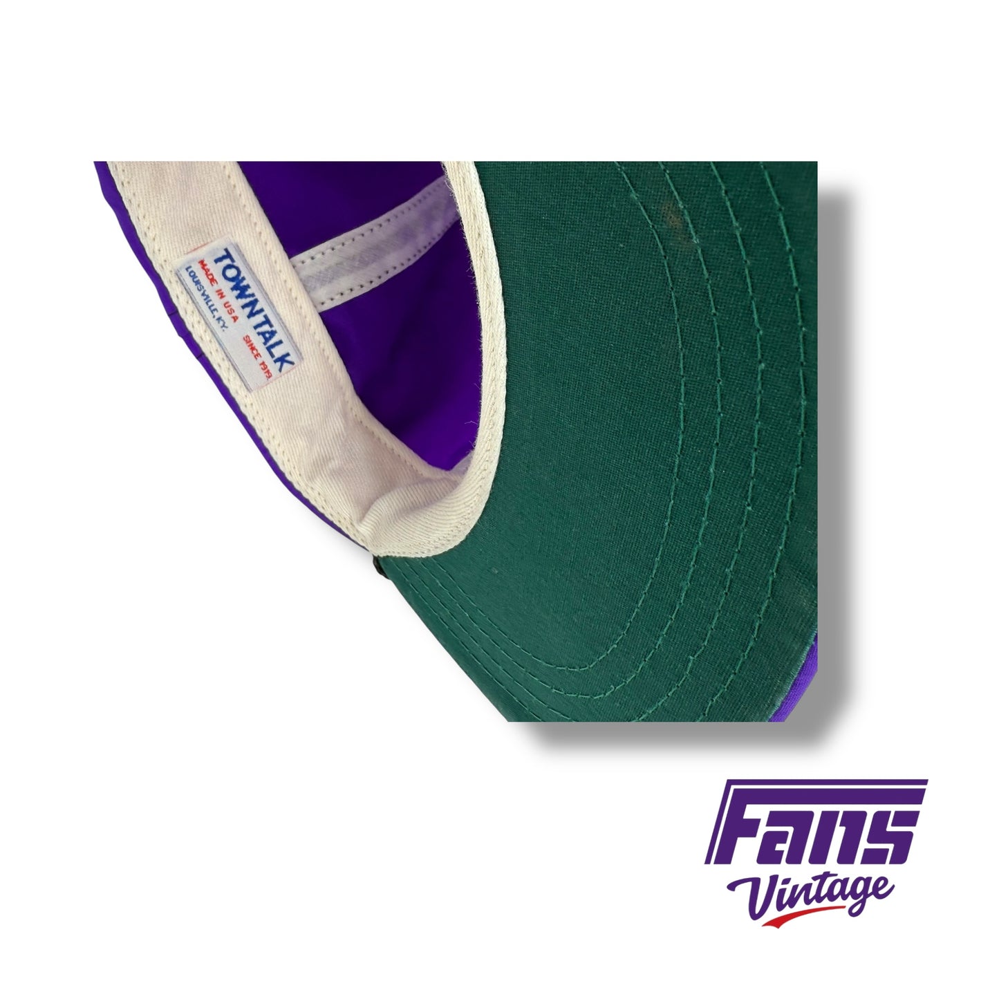 Fans Originals “Frogs” Script Logo 90s Vintage Rope Hats - Electric Grape Matte Material