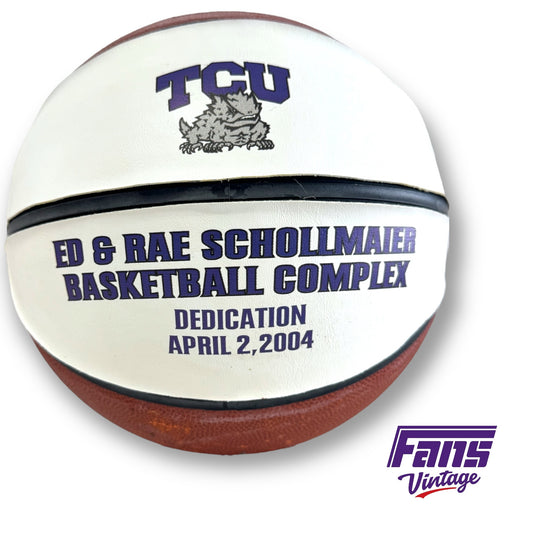 TCU Basketball Schollmaier Arena Dedication Ceremony Athletic Director’s Commemorative Basketball