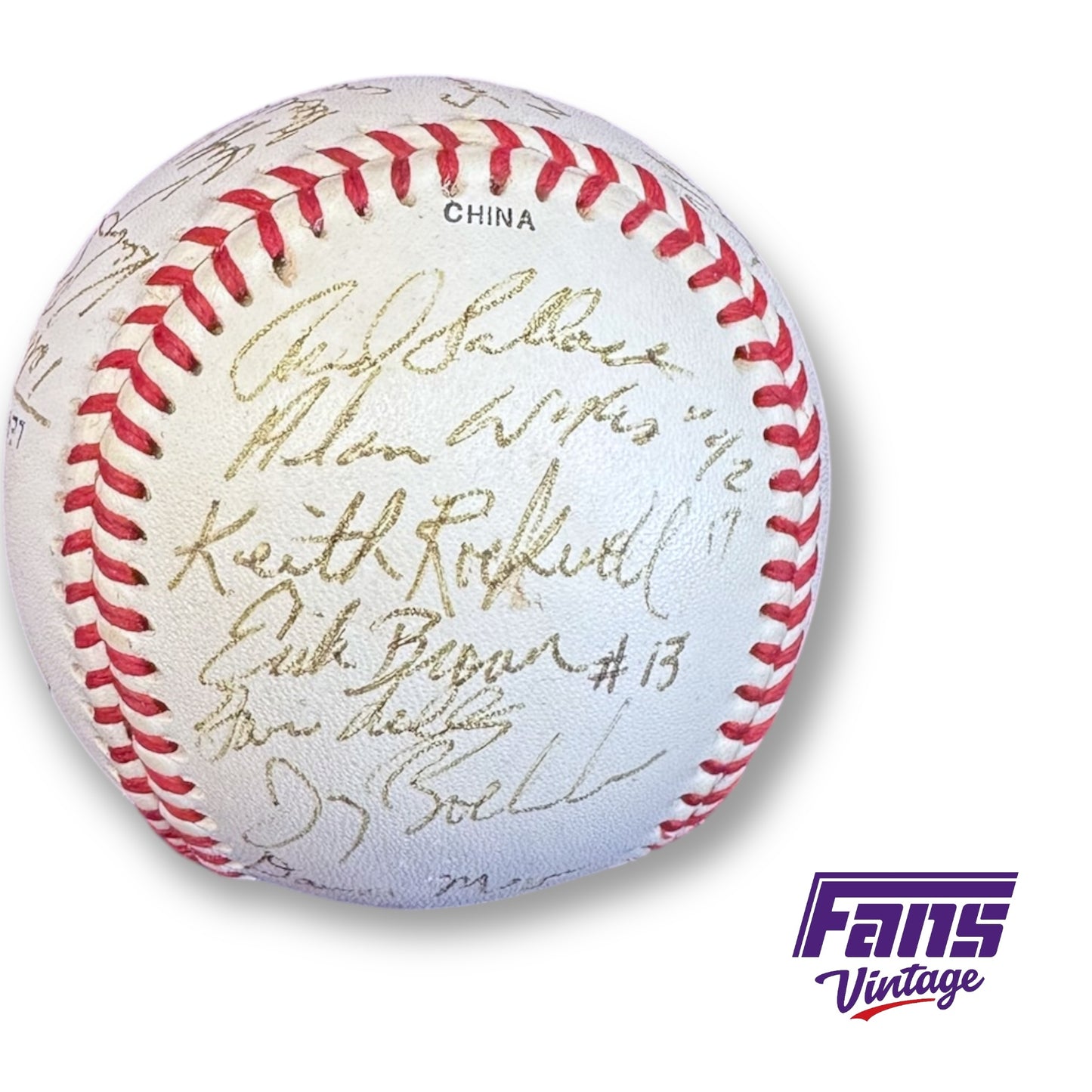 Incredible TCU Baseball Game Used & Commemorative Baseball Collection from former Athletic Director Spanning 40+ Years